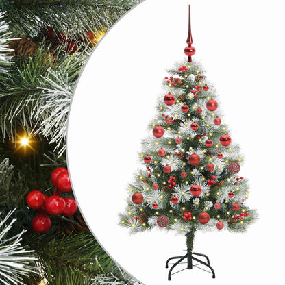 Artificial Christmas Tree Green and white 150 cm