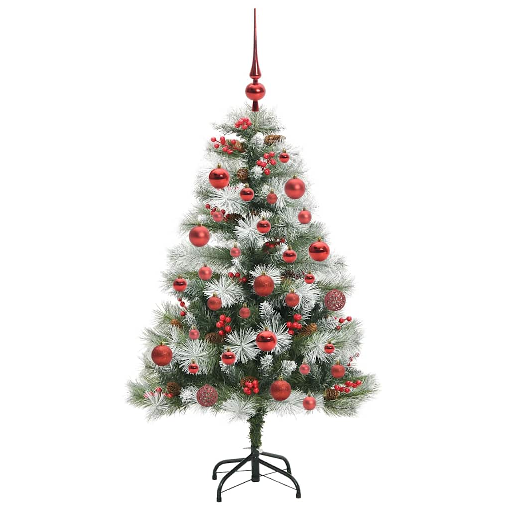 Artificial Christmas Tree Green and white 150 cm