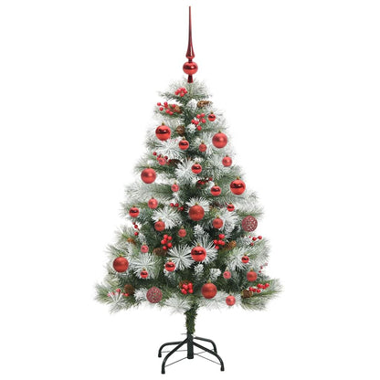 Artificial Christmas Tree Green and white 150 cm