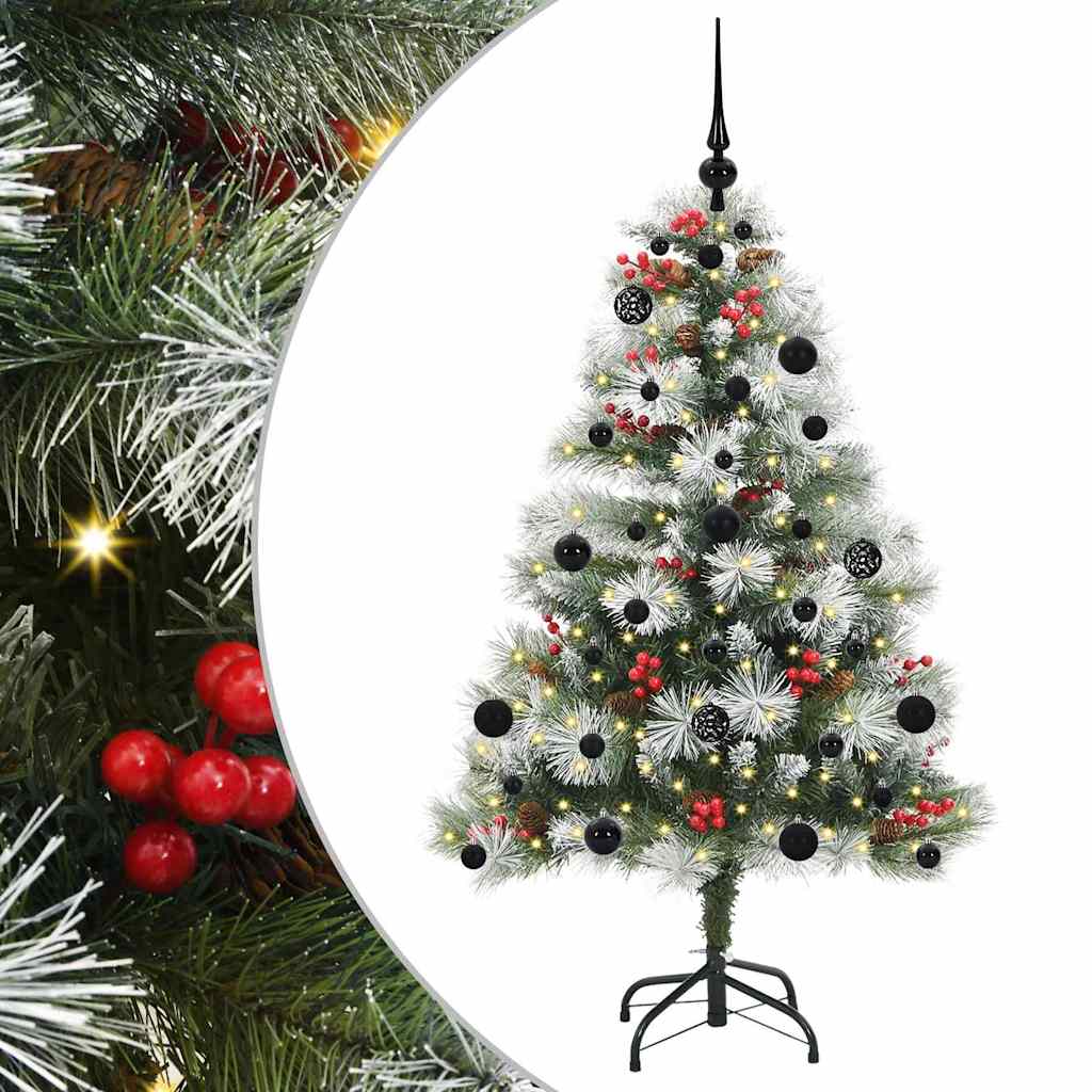 Artificial Christmas Tree Green and white 150 cm