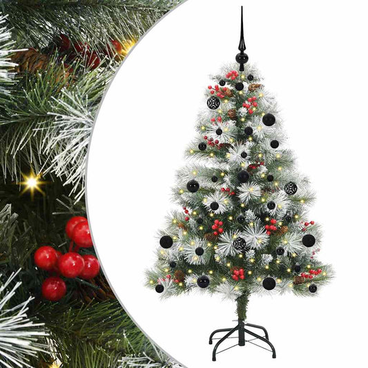Artificial Christmas Tree Green and white 150 cm