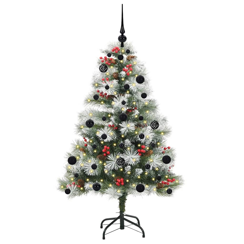 Artificial Christmas Tree Green and white 150 cm