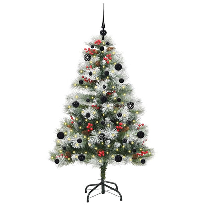 Artificial Christmas Tree Green and white 150 cm