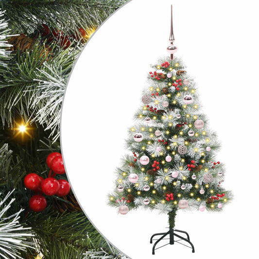 Artificial Christmas Tree Green and white 150 cm