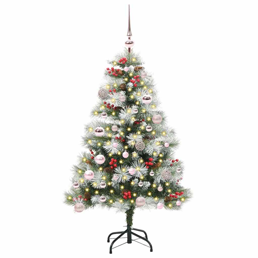 Artificial Christmas Tree Green and white 150 cm