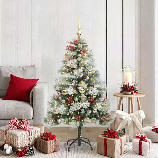 Artificial Christmas Tree Green and white 150 cm