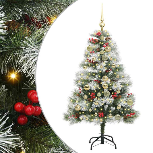 Artificial Christmas Tree Green and white 150 cm