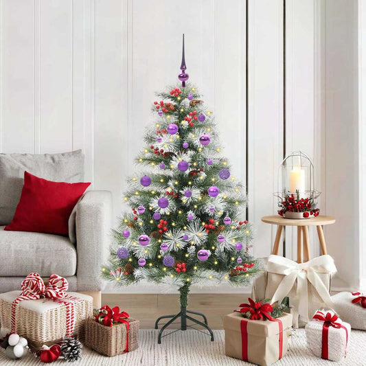 Artificial Christmas Tree Green and white 150 cm