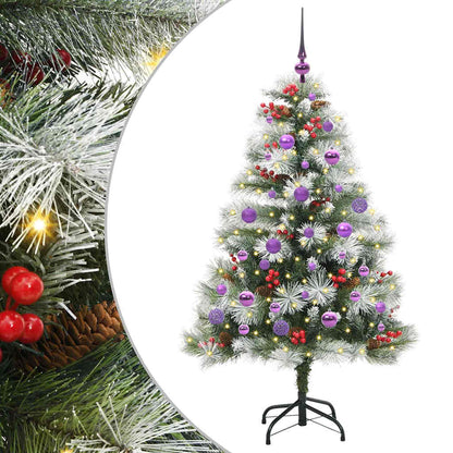 Artificial Christmas Tree Green and white 150 cm