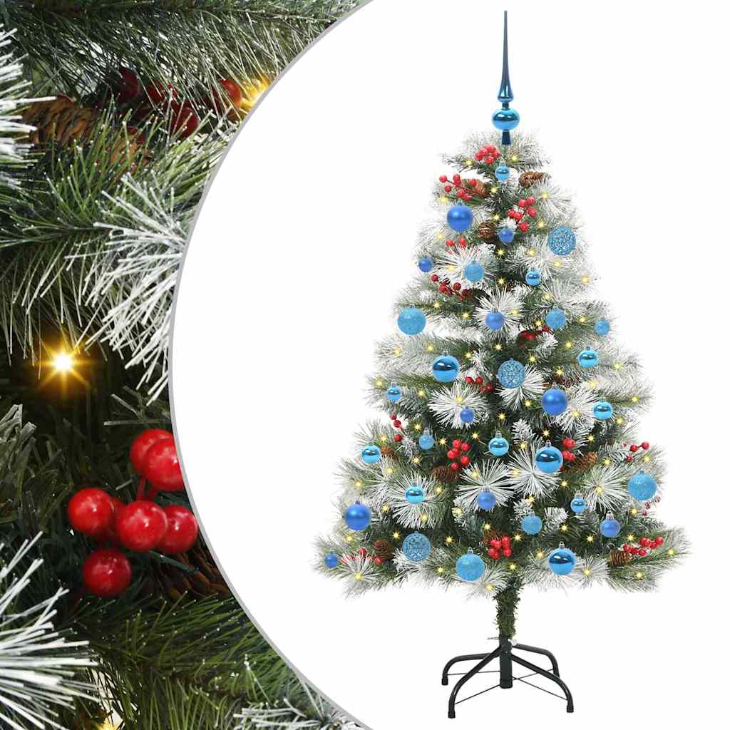 Artificial Christmas Tree Green and white 150 cm