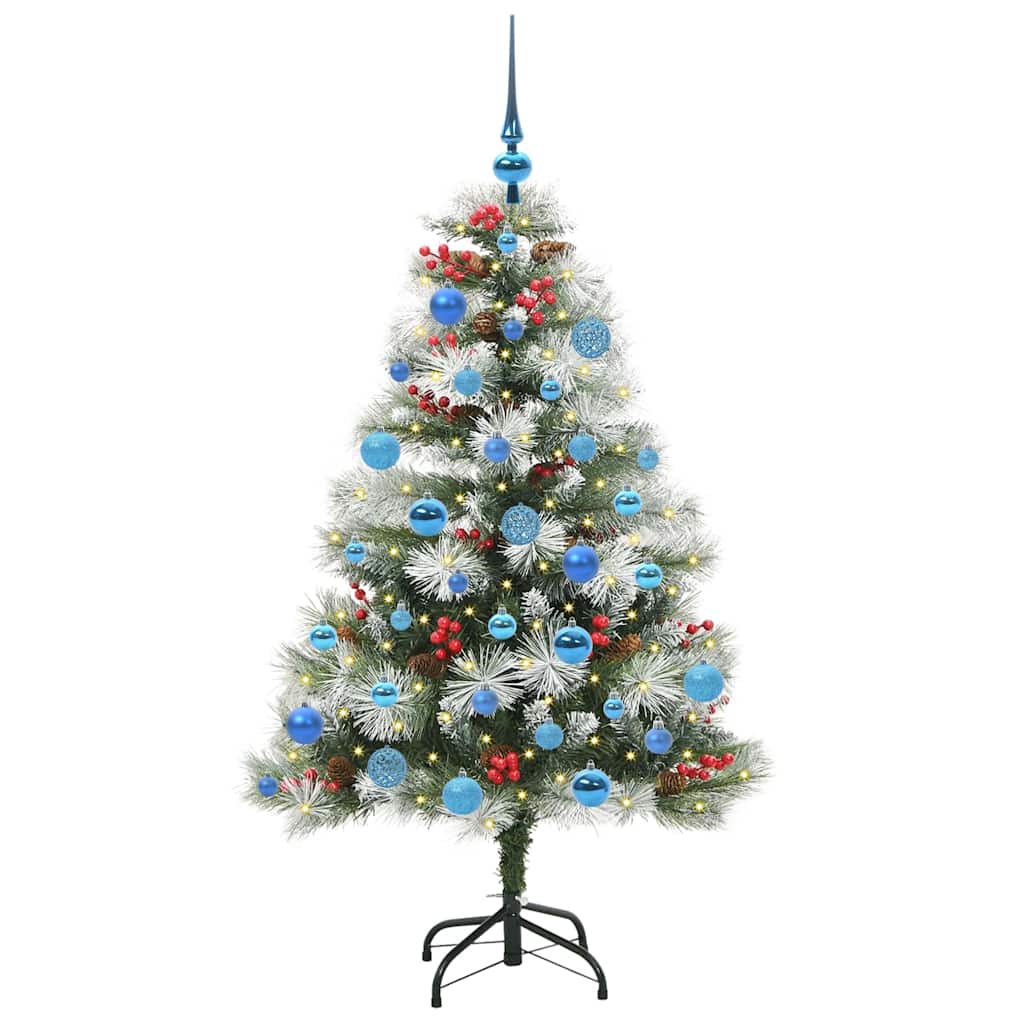Artificial Christmas Tree Green and white 150 cm