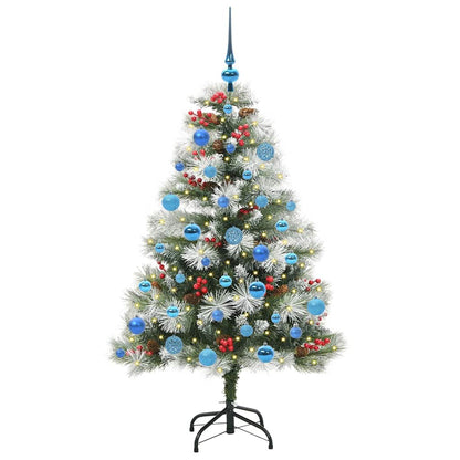 Artificial Christmas Tree Green and white 150 cm