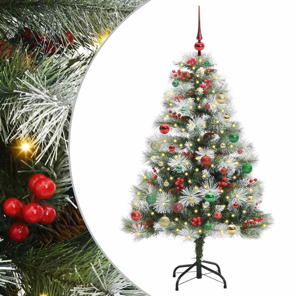 Artificial Christmas Tree Green and white 150 cm