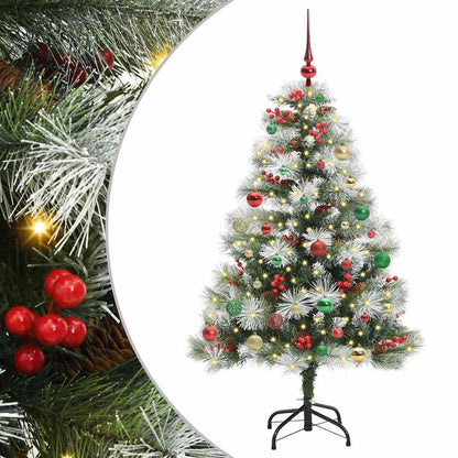 Artificial Christmas Tree Green and white 150 cm