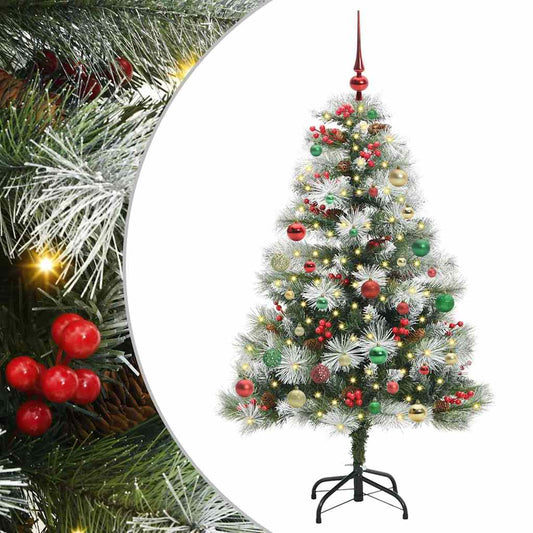 Artificial Christmas Tree Green and white 150 cm