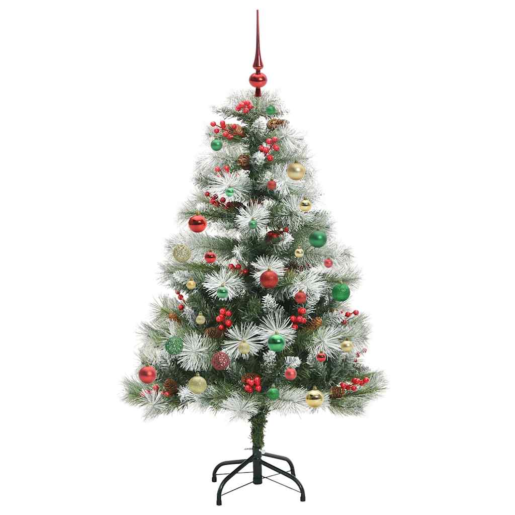 Artificial Christmas Tree Green and white 150 cm