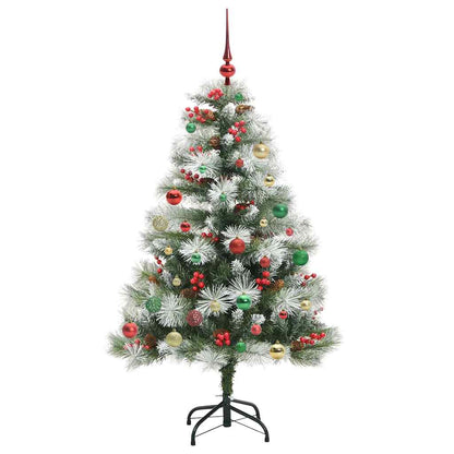 Artificial Christmas Tree Green and white 150 cm