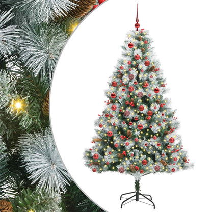 Artificial Christmas Tree Green and white 180 cm