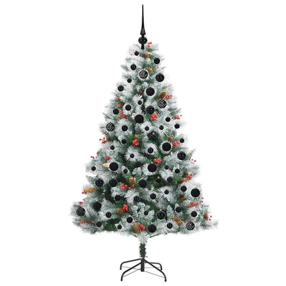 Artificial Christmas Tree Green and white 180 cm