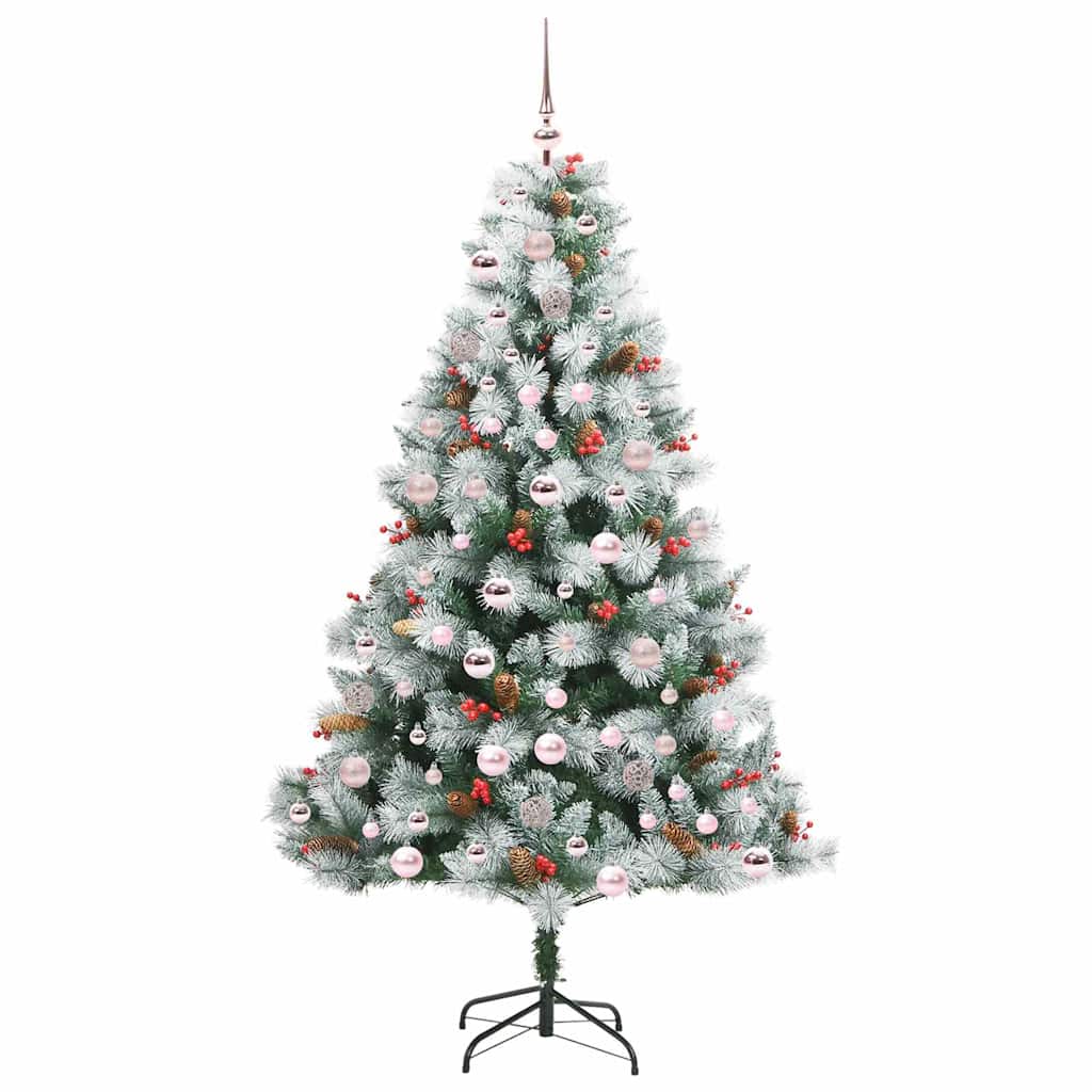 Artificial Christmas Tree Green and white 180 cm