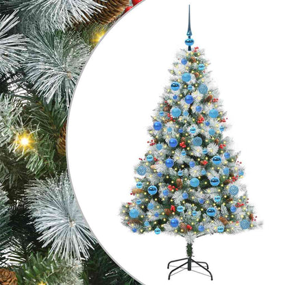 Artificial Christmas Tree Green and white 180 cm