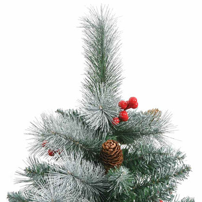 Artificial Christmas Tree Green and white 210 cm