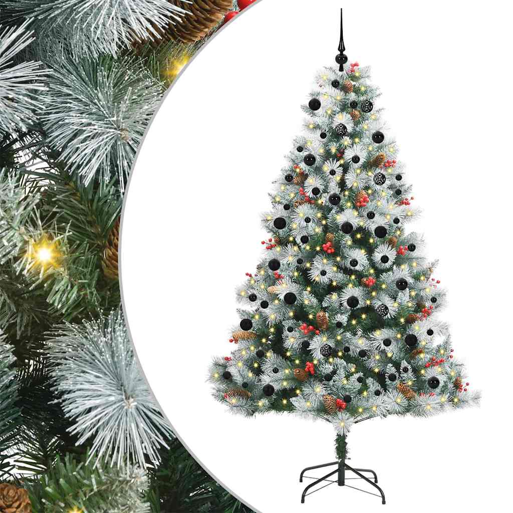Artificial Christmas Tree Green and white 240 cm