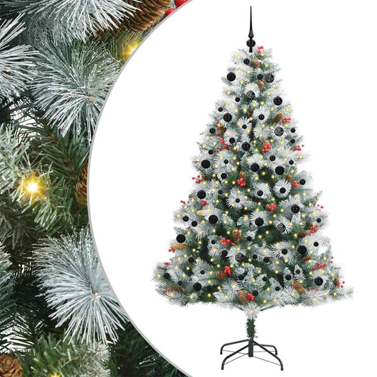 Artificial Christmas Tree Green and white 240 cm