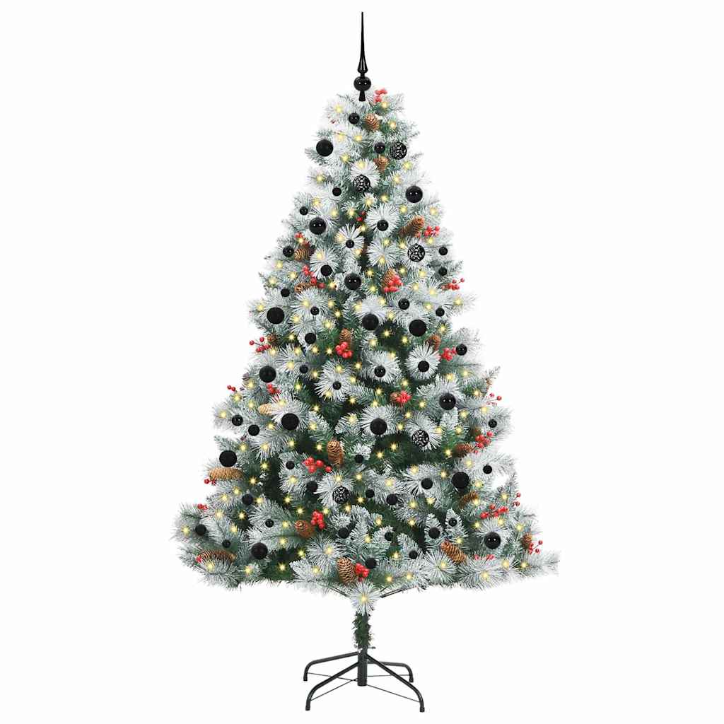 Artificial Christmas Tree Green and white 240 cm
