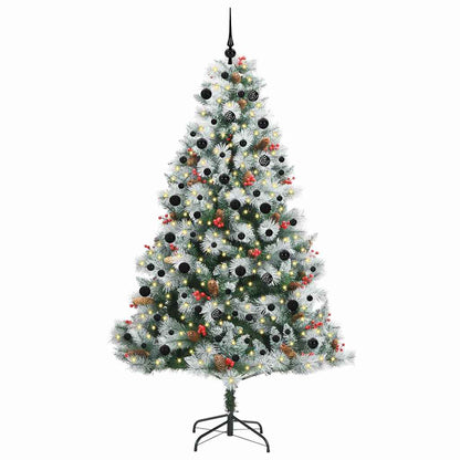 Artificial Christmas Tree Green and white 240 cm