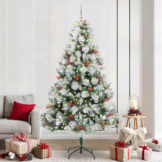 Artificial Christmas Tree Green and white 240 cm