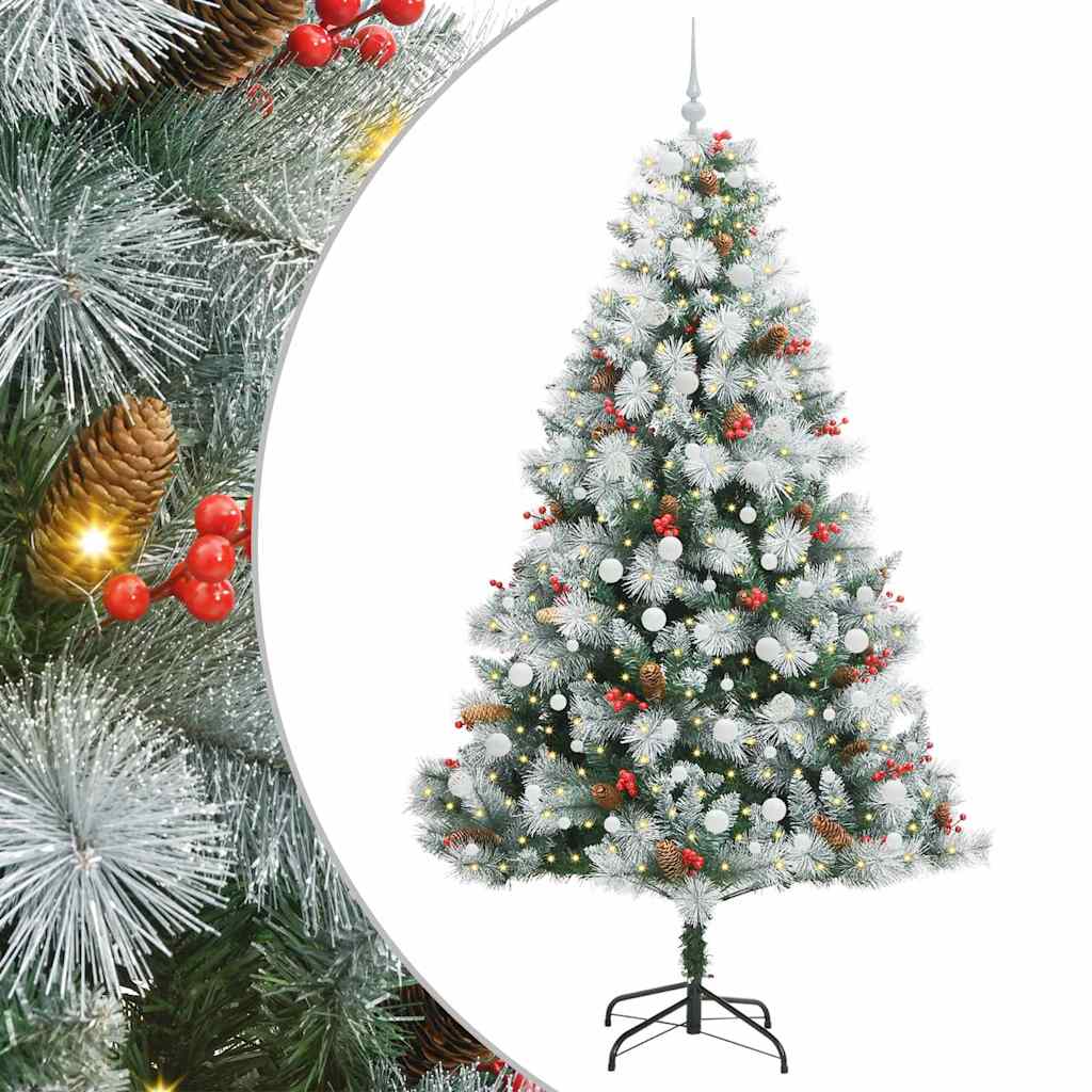Artificial Christmas Tree Green and white 240 cm