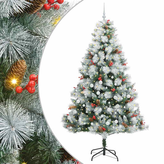 Artificial Christmas Tree Green and white 240 cm