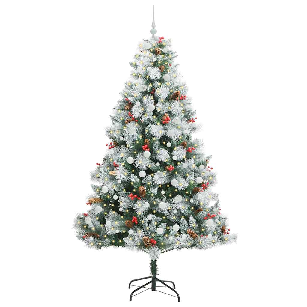 Artificial Christmas Tree Green and white 240 cm