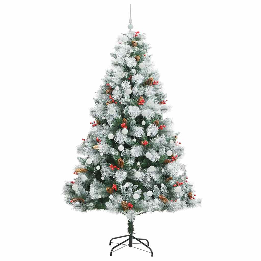 Artificial Christmas Tree Green and white 240 cm