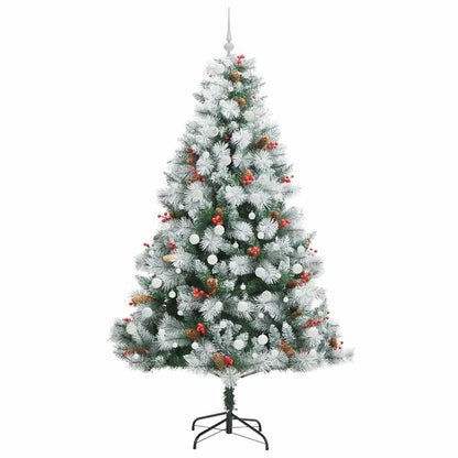 Artificial Christmas Tree Green and white 240 cm