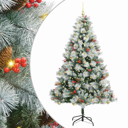 Artificial Christmas Tree Green and white 240 cm