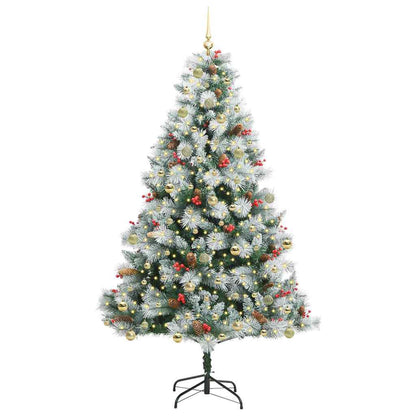 Artificial Christmas Tree Green and white 240 cm