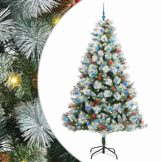 Artificial Christmas Tree Green and white 240 cm