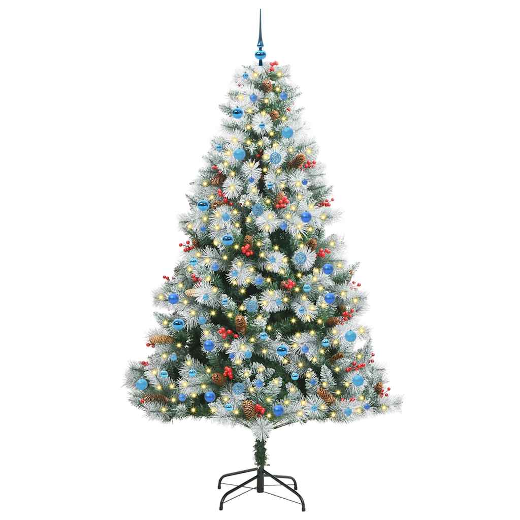 Artificial Christmas Tree Green and white 240 cm
