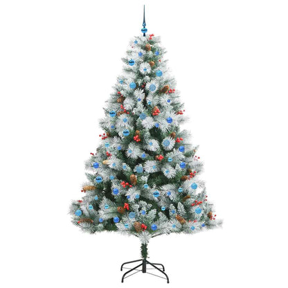 Artificial Christmas Tree Green and white 240 cm