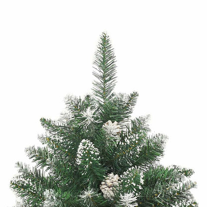 Artificial Christmas Tree with 150 LEDs with Stand Green 120 cm