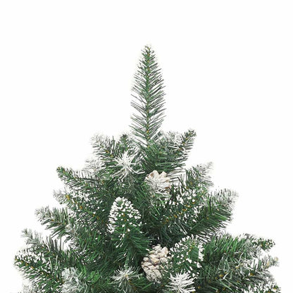 Artificial Christmas Tree with 150 LEDs with Stand Green 120 cm