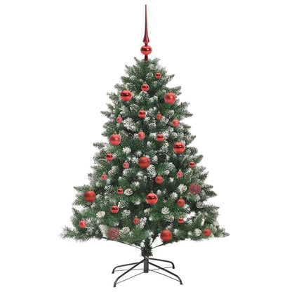 Artificial Christmas Tree with 150 LEDs with Stand Green 150 cm