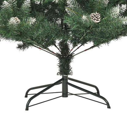 Artificial Christmas Tree with 150 LEDs with Stand Green 150 cm