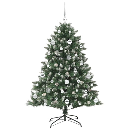 Artificial Christmas Tree with 150 LEDs with Stand Green 150 cm