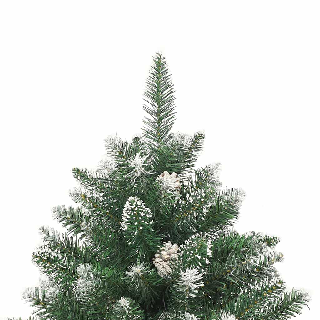 Artificial Christmas Tree with 300 LEDs with Stand Green 180 cm