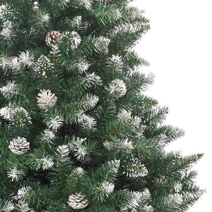 Artificial Christmas Tree with 300 LEDs with Stand Green 240 cm