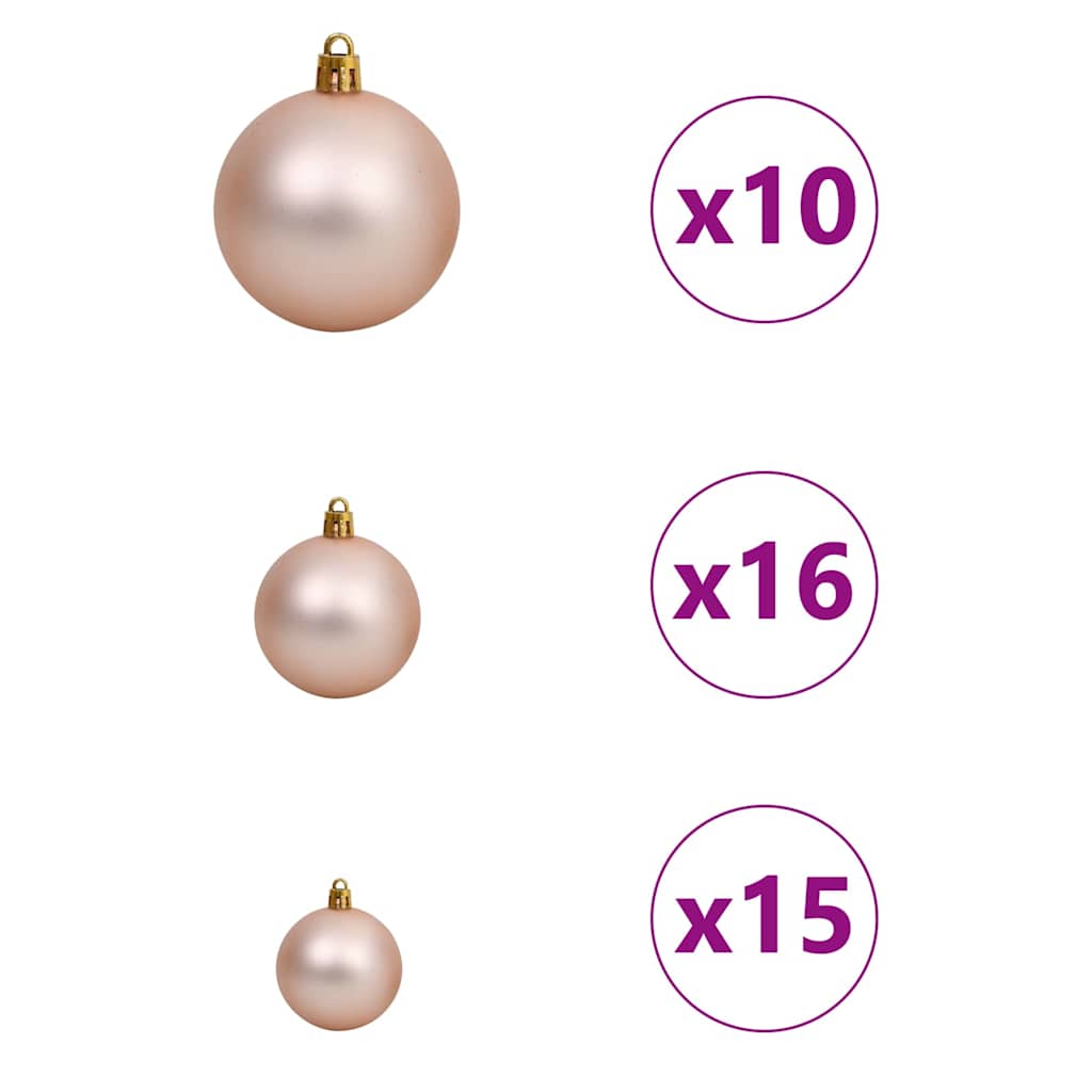 Artificial Slim Christmas Tree Green and White 180 cm