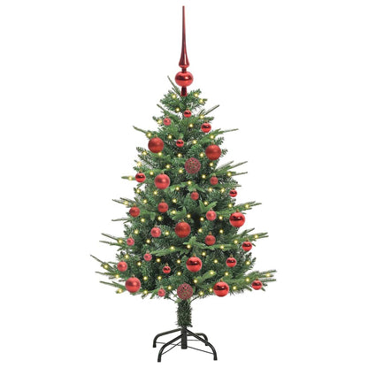 Artificial Pre-lit Christmas Tree with Ball Set Green 120 cm